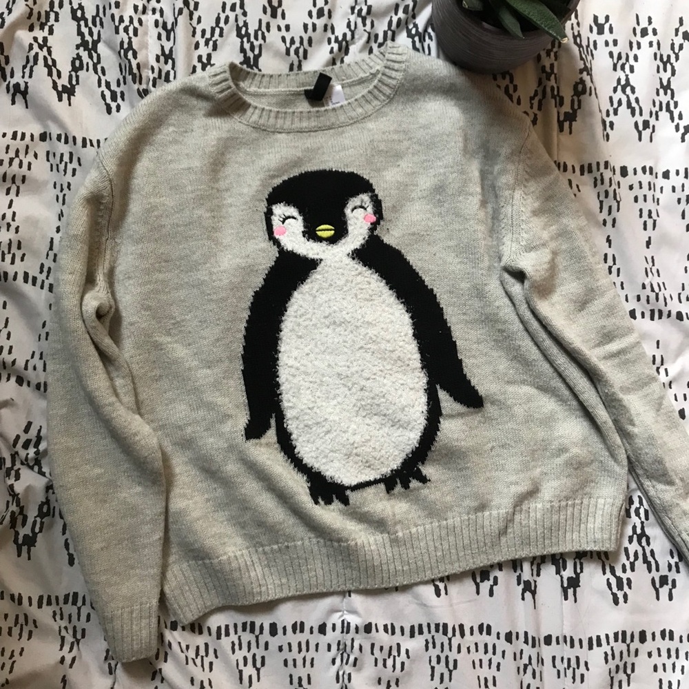 H&M Penguin Sweater